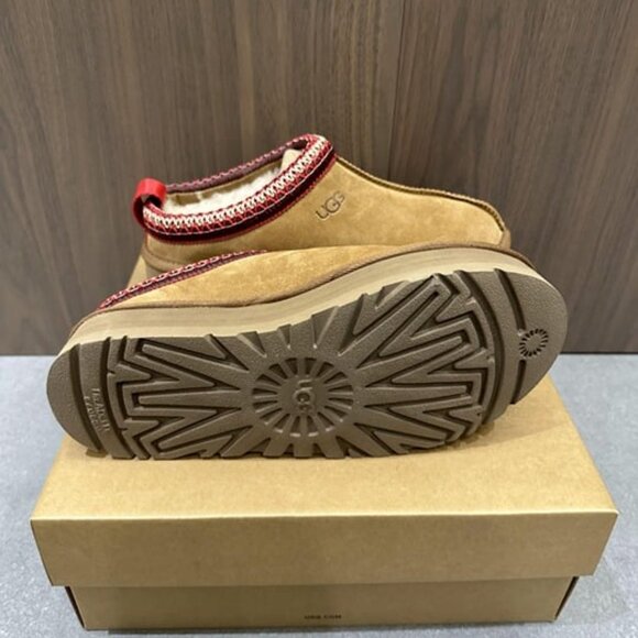 Ugg Tazz Platform Slippers Chestnut - Picture 5 of 5